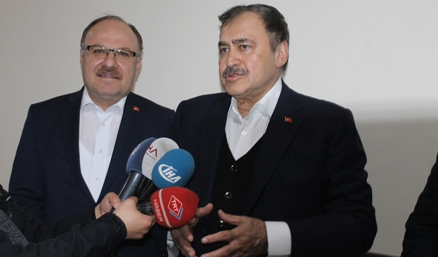 Bakan Veysel Eroğlu taburcu oldu...
