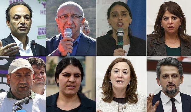 HDP'li 8 milletvekilli hakkında fezleke hazırlandı...