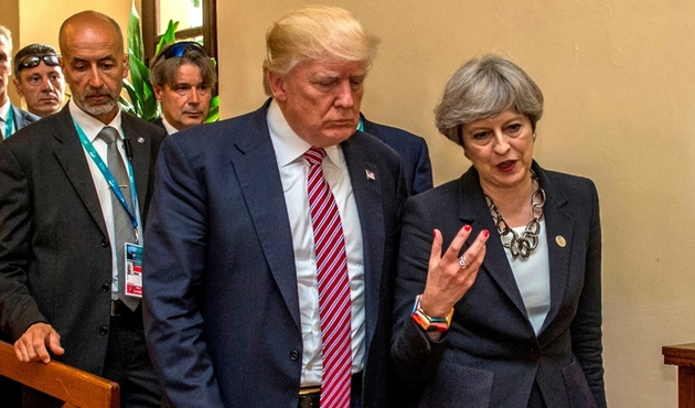 Trump ve May'den kritik Suriye görüşmesi...