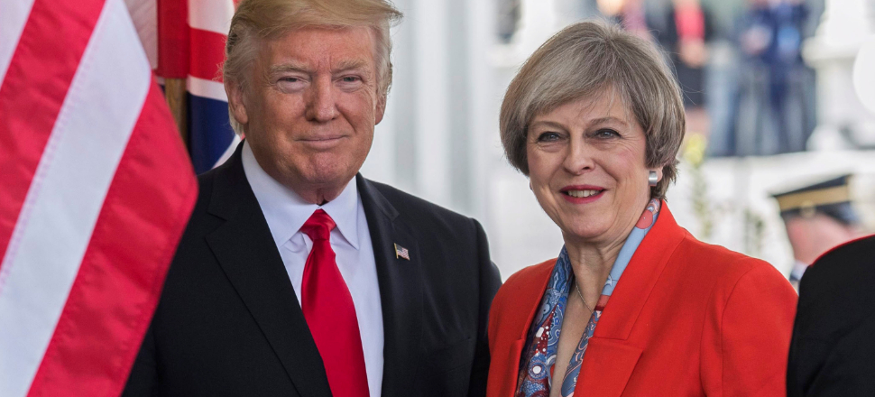 Trump ve May Suriye'yi görüştü!