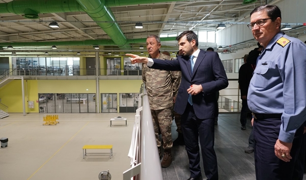 Orgeneral Akar'dan BAYKAR'a ziyaret...