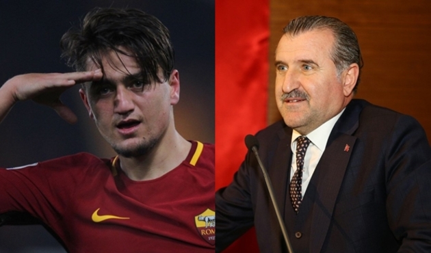 Bakan Bak, Cengiz Ünder'i Twitter'dan selamladı...