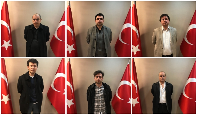 Kosova'da yakalanan FETÖ'cüler tutuklandı...