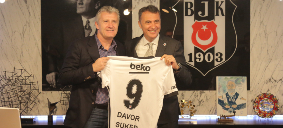 Davor Suker, Beşiktaş'ı ziyaret etti!