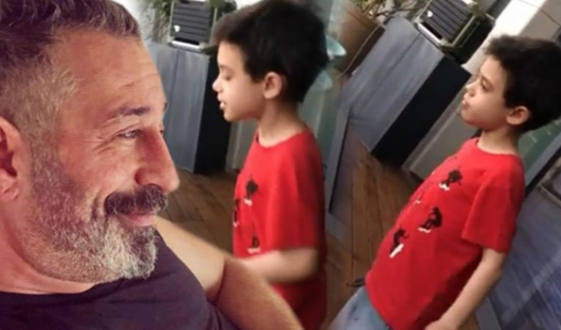 Cem Yılmaz'ın oğlu fenomen oldu!