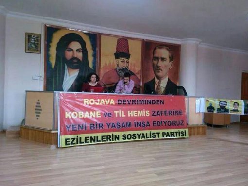Hz. Ali ve Atatürk posterleriyle terör propagandası!