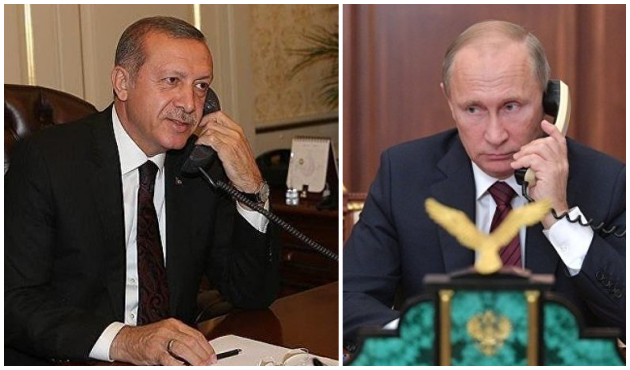 Putin'den "Az önce Erdoğan'la görüştüm" çıkışı!