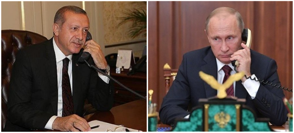 Putin'den "Az önce Erdoğan'la görüştüm" çıkışı!