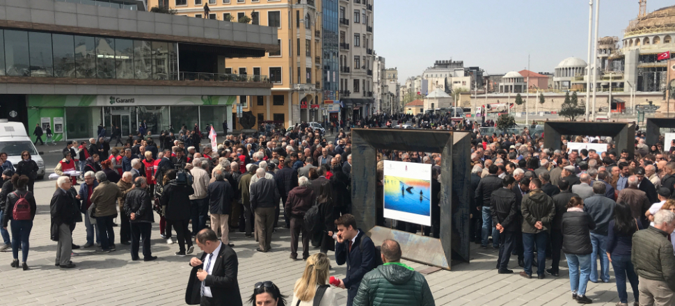 Eylem yapmak isteyen CHP'lilere izin verilmedi!