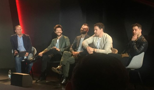 Çağatay Ulusoy, La Casa De Papel oyuncularıyla!