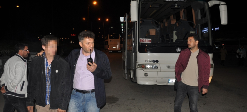 Engelli genç polisi canından bezdirdi...
