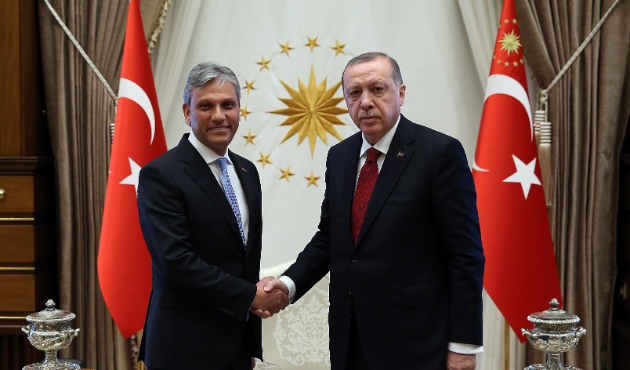 Erdoğan, TÜRSAB'ın yeni yönetimini kabul etti!