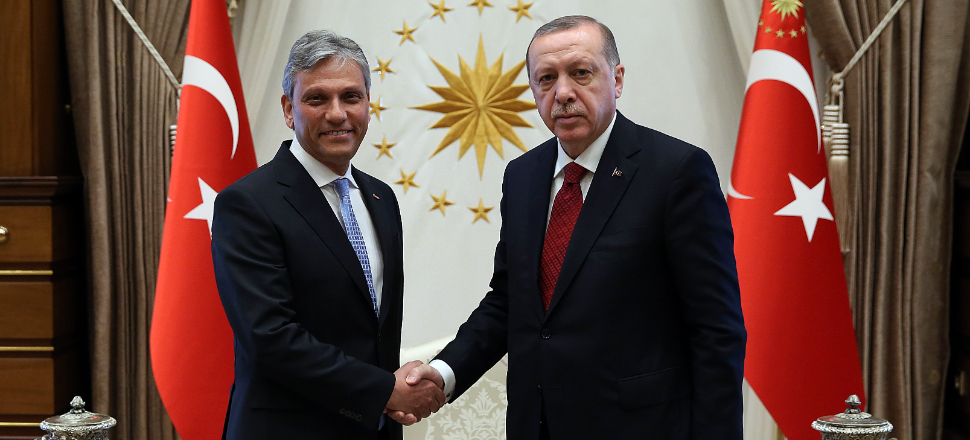 Erdoğan, TÜRSAB'ın yeni yönetimini kabul etti!