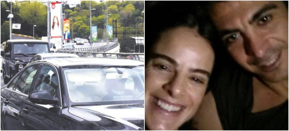 Yasak aşk trafiğe takıldı!