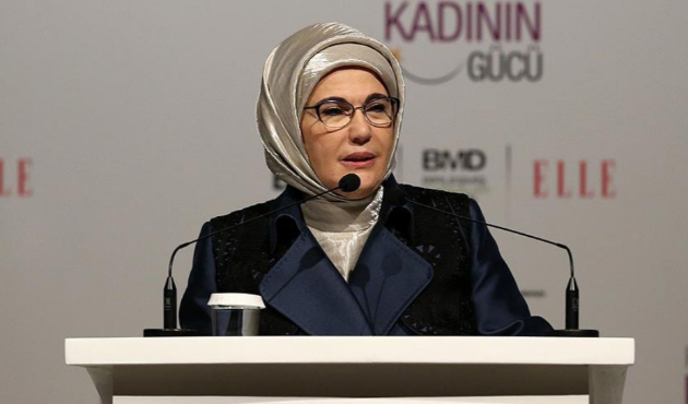 Emine Erdoğan "Kadının gücünü" anlattı!
