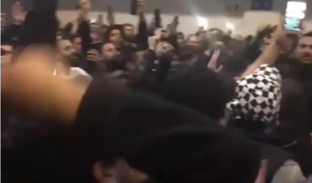 Olaylar bitti, Saraçoğlu bu tezahürat ile inledi!
