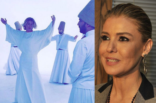 Gülben Ergen semazen oldu! Eleştirilere Mevlana'dan yanıt...