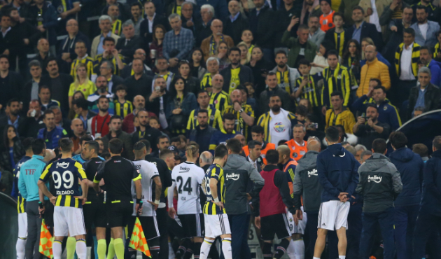 Fenerbahçe-Beşiktaş maçı kaldığı yerdem devam...