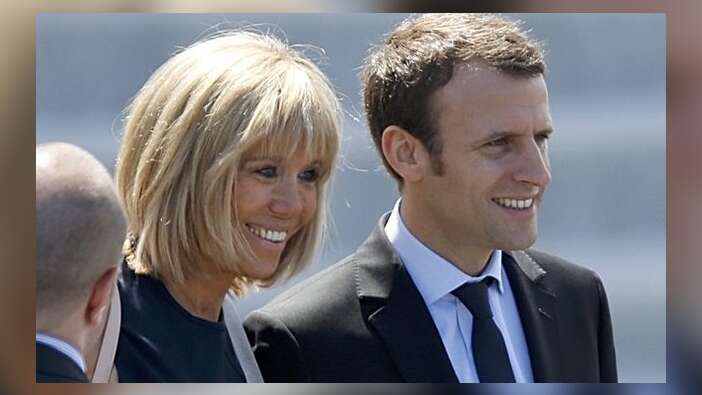 Fransa'nın yeni First Lady'si, Emmanuel Macron'dan 24 yaş büyük eşi Brigitte Macron oldu!