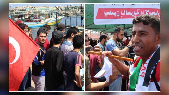 İsrail, Mavi Marmara anısına denize açılan "Hürriyet" gemisini kuşattı!