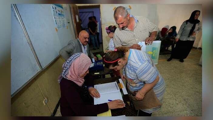 Irak'ta şüpheli yangın... Oylar duman oldu!