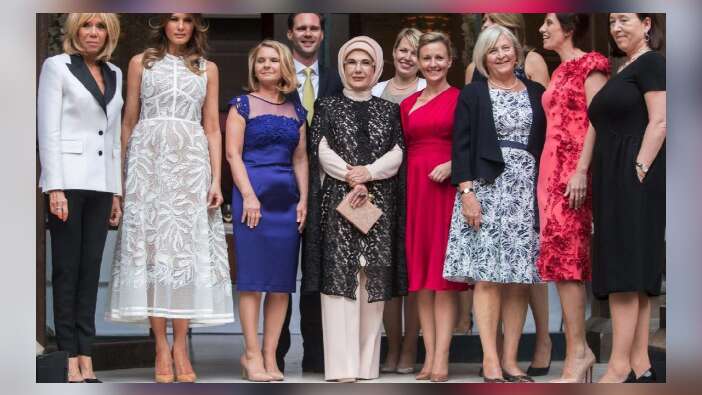 'First Lady' aile fotoğrafına Lüksemburg damgası!
