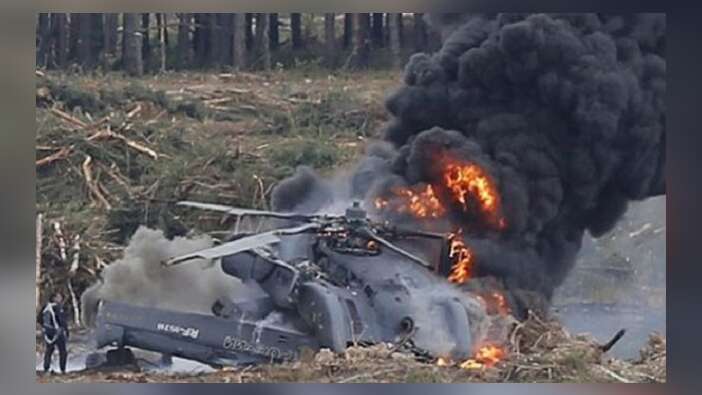 Rusya'da helikopter düştü: 18 ölü!
