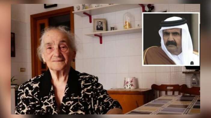 Eski emir Es Sani, İtalyan kadını unutmadı...