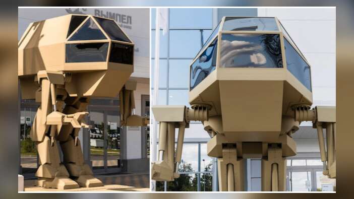 İşte Rus silah şirketi Kalaşnikof'un yeni savaş robotu...