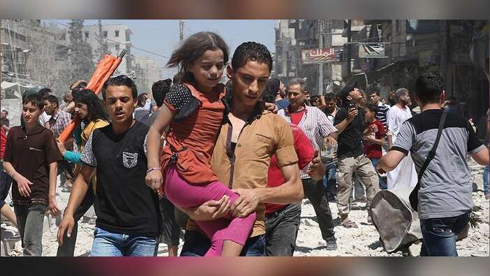 Feto 'cambaz', Halep'e bak! Türkiye darbe ile uğraşırken, ABD, Rusya, Esed ve PYD Halep'i vuruyor