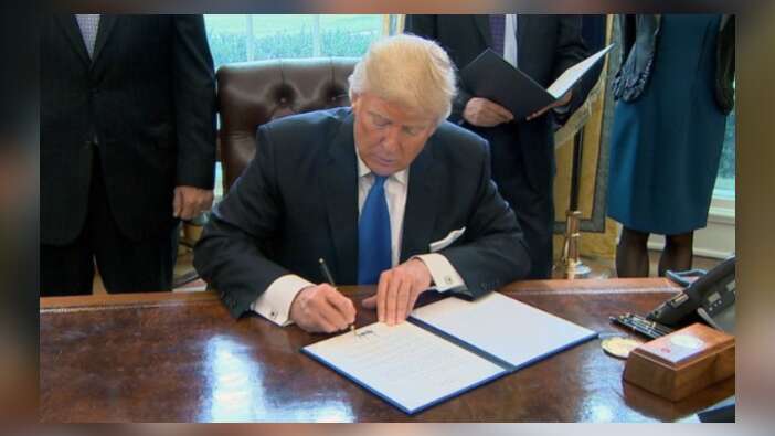 Trump'tan bir imza daha!