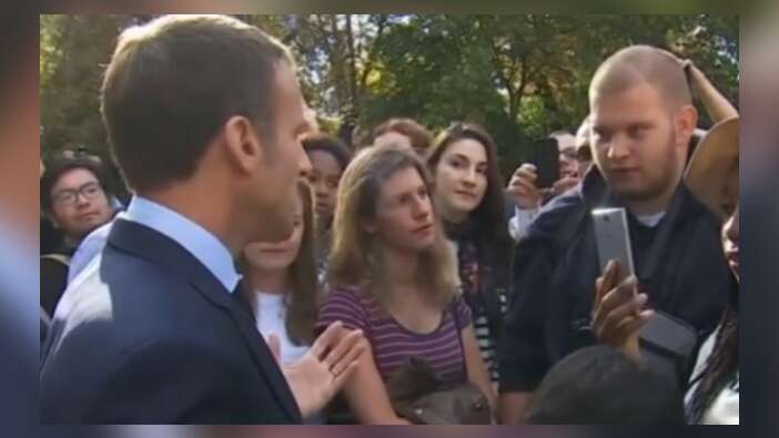 Macron'dan işsiz gence azar!