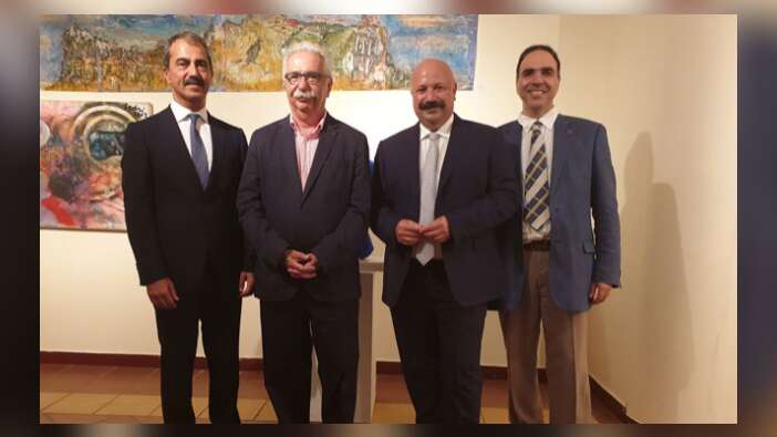 Türkiye ve Yunanistan’da dört şehri gezecek ‘Sanatta İletişim’ sergisi perdelerini açtı!