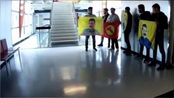 Türkiye'ye diklenen 'ufaklık' buna ne diyecek! PKK o ülkede devlet televizyonunu bastı...