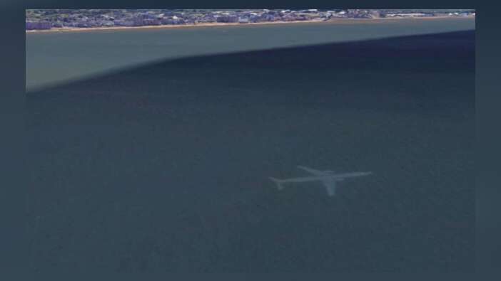 Google Earth'te kafa karıştıran görüntü...