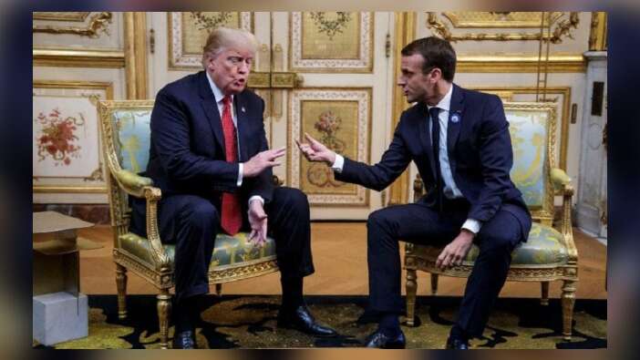 Trump ile Macron arasında soğuk rüzgarlar!