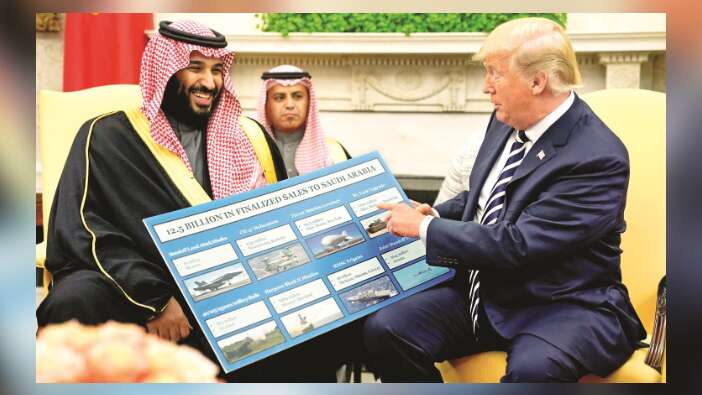 Trump Suudilere bakınca böyle görüyor!