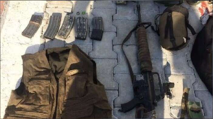PKK'lı terörist ABD yapımı M-16 ile yakalandı