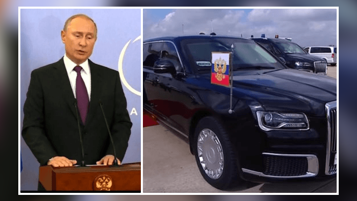 Putin'in dört tekerlekli sığınağı!