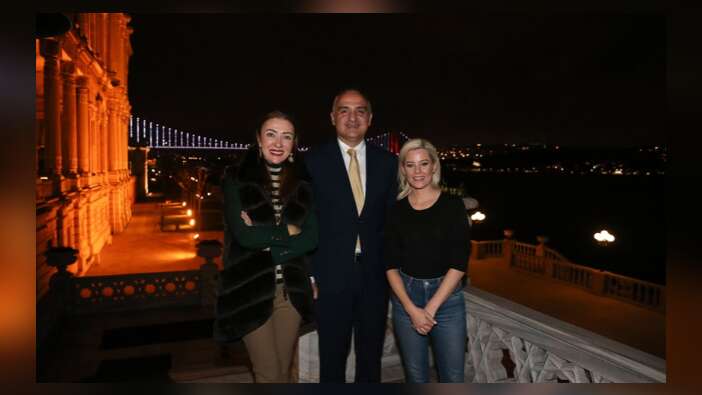 Dünyaca ünlü yıldız Elizabeth Banks İstanbul'da...
