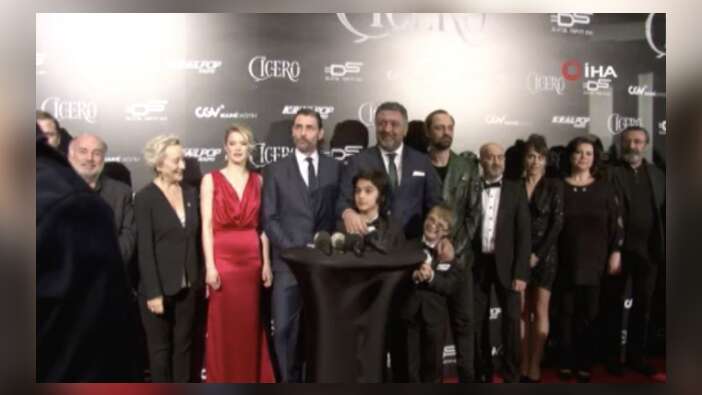 "Çiçero" filminin galası yapıldı!