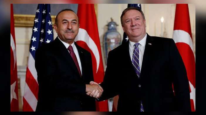 Bakan Çavuşoğlu Pompeo ile görüştü