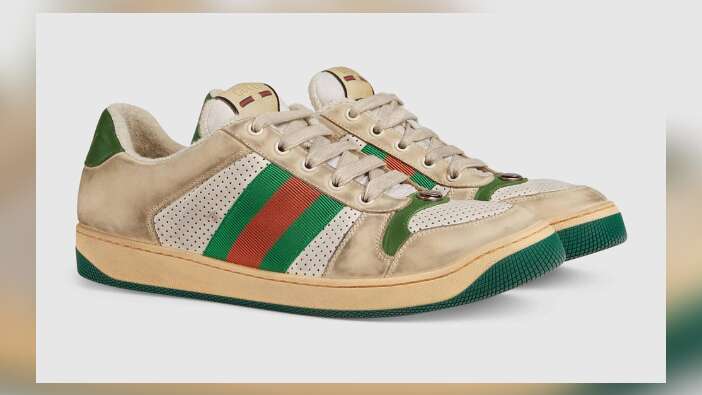 Gucci'den 4 bin 600 liraya ''kirli'' ayakkabı...