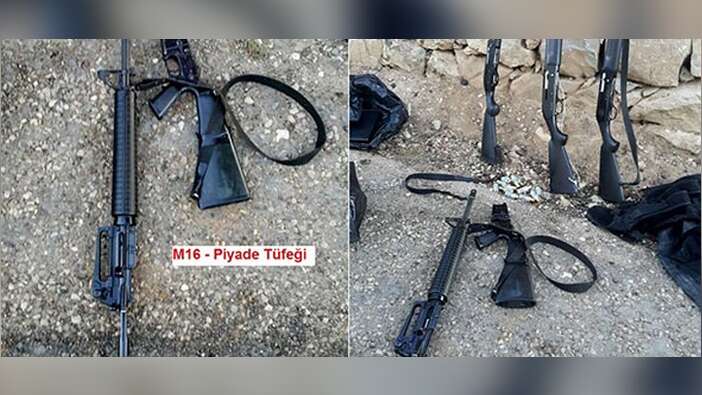 Azılı terörist Lice'de yakalandı... Bütün silahlar ABD yapımı