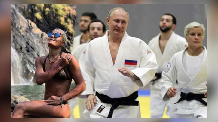 Dünya bu kadını konuşuyor! Putin'i nakavt etti...