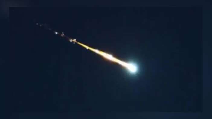 Dünya'ya son yıllardaki en büyük meteor çarptı