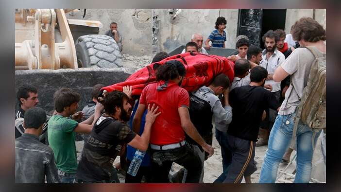 Halep'te büyük katliam! Bir haftada yaklaşık bin kişi öldü
