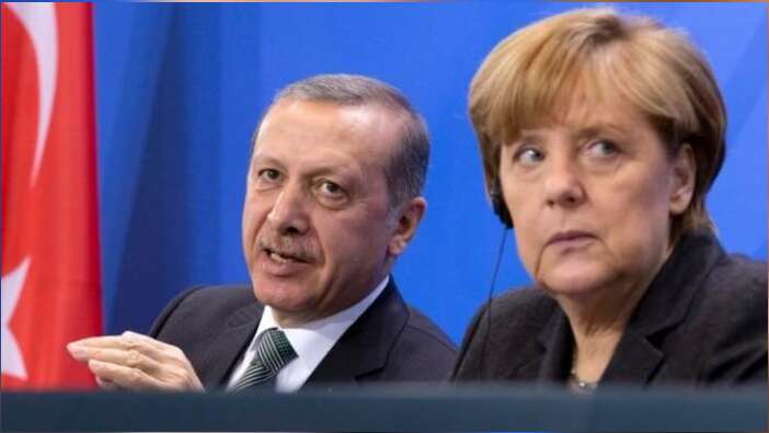 Cumhurbaşkanı Erdoğan Merkel ile görüştü!