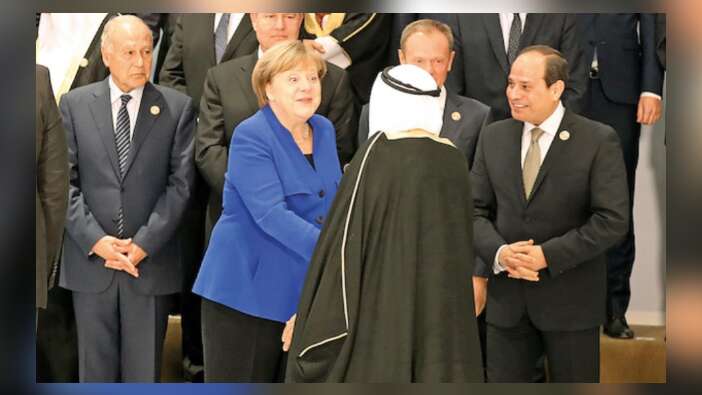 Avrupalı liderler Sisi'nin yanına koştu!