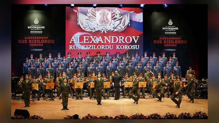 Kızılordu Korosu'ndan İstanbul'da ücretsiz konser!